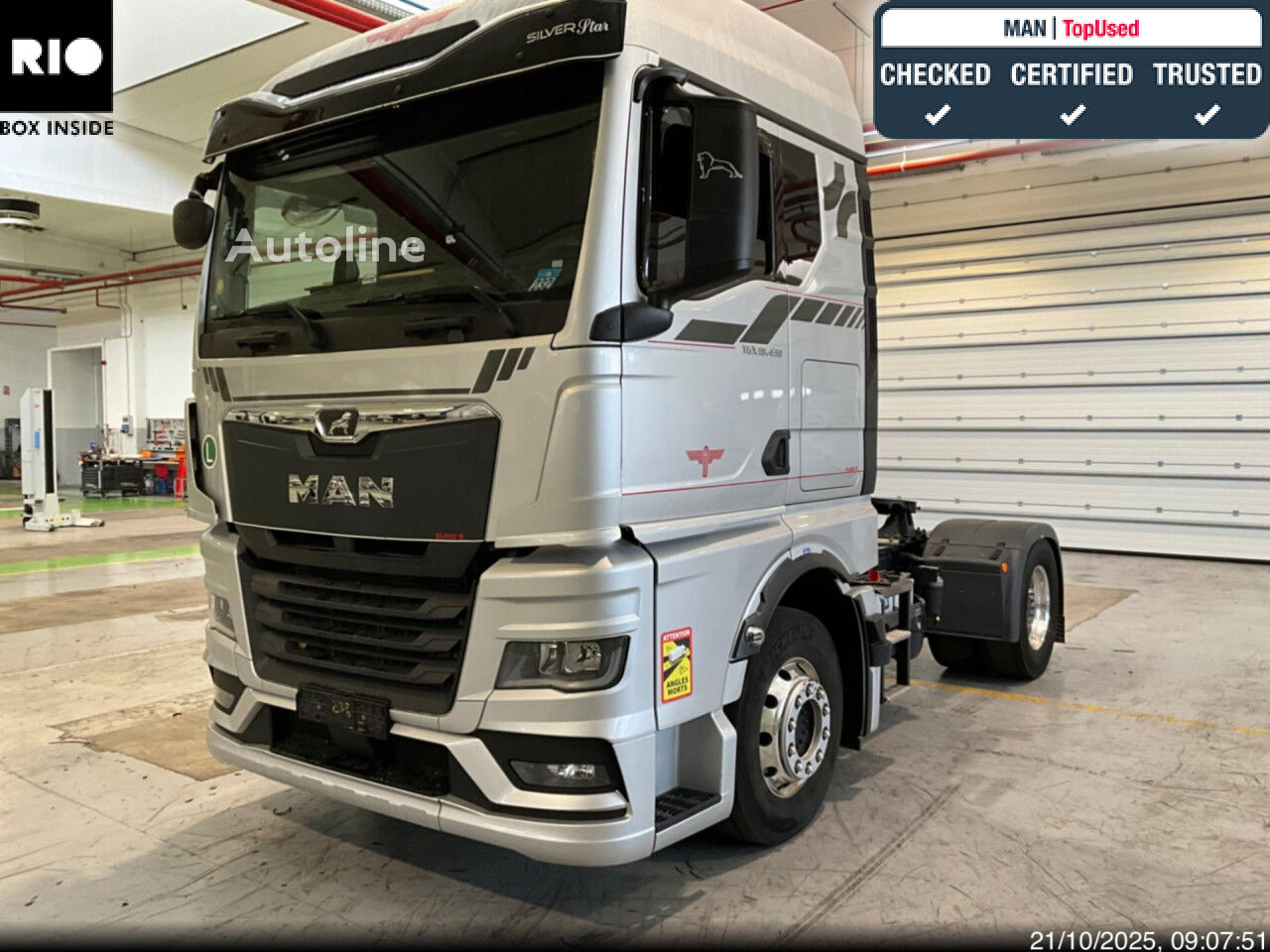 السيارات القاطرة MAN TGX 18.430 BL SA - Autoline