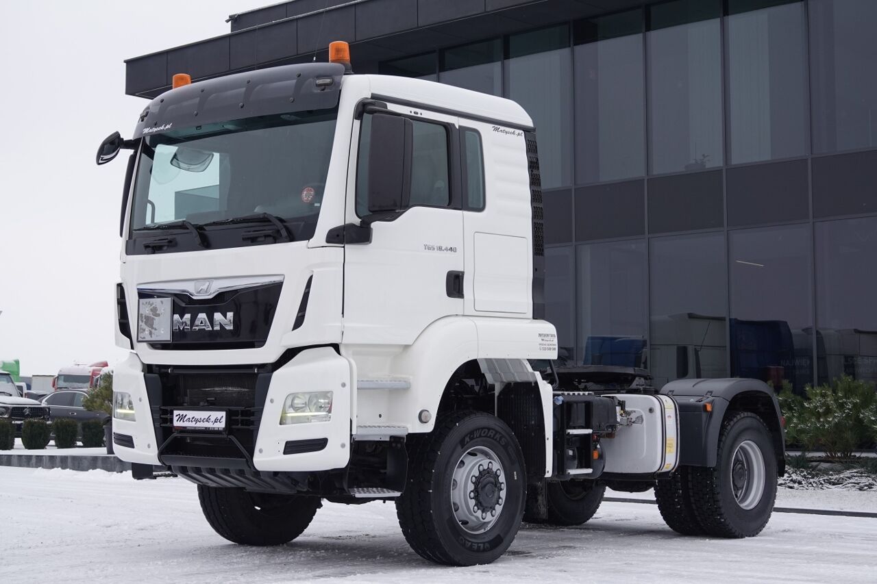 тягач MAN TGX 18.440 / 4x4 / BBS / NA WALE / HYDRAULIKA / NISKA KABINA / W