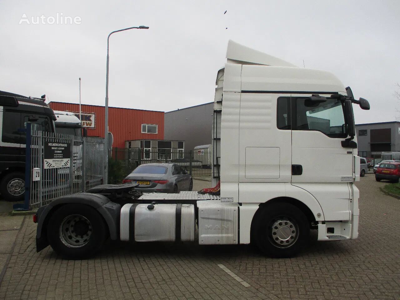 tracteur routier MAN TGX 18.440 EURO 6 756.341 KM 2 X TANK DAKSPOILER+FENDERS HOLLAND