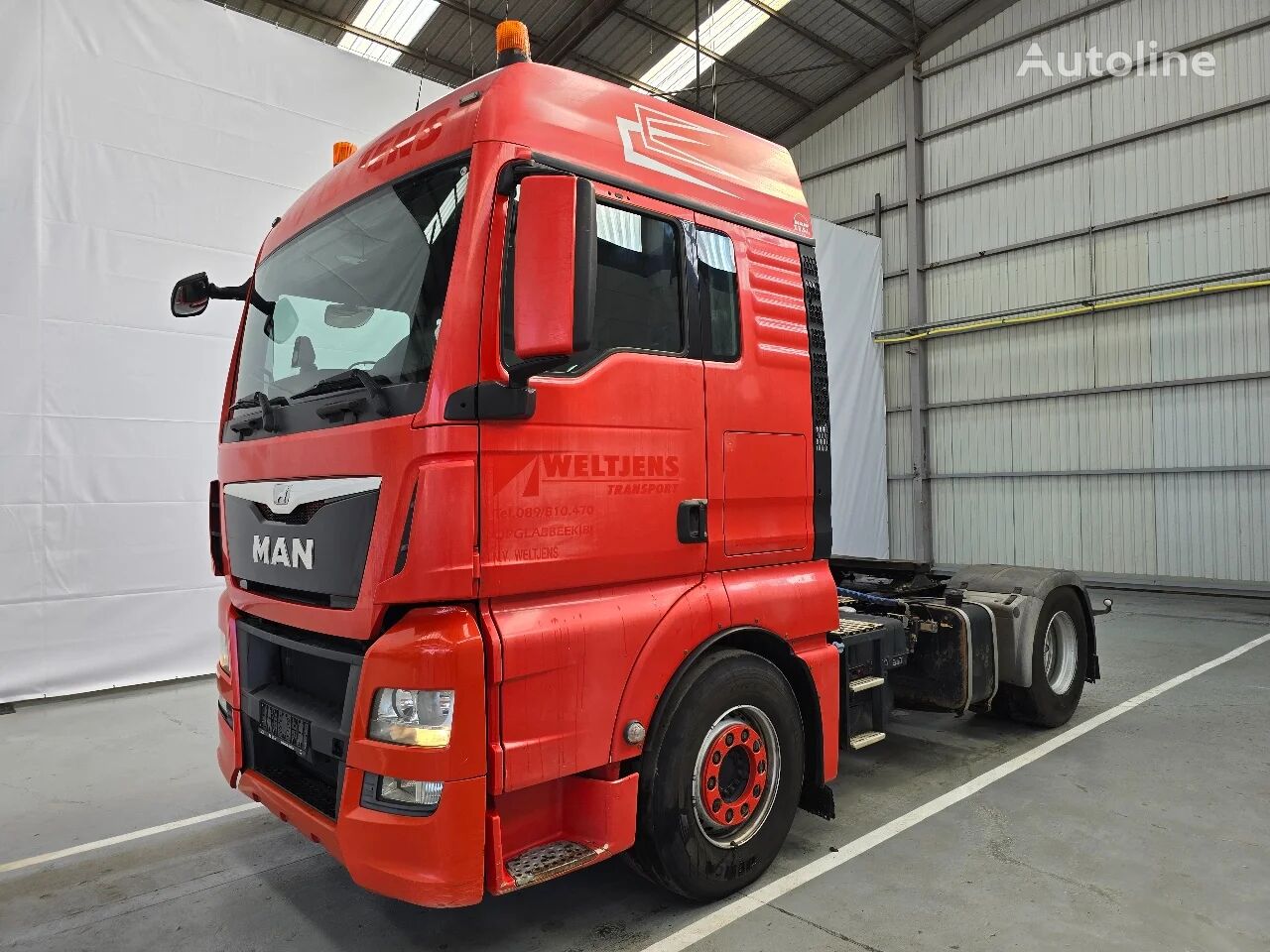 тягач MAN TGX 18.440 EURO 6 / PTO / AIRCO