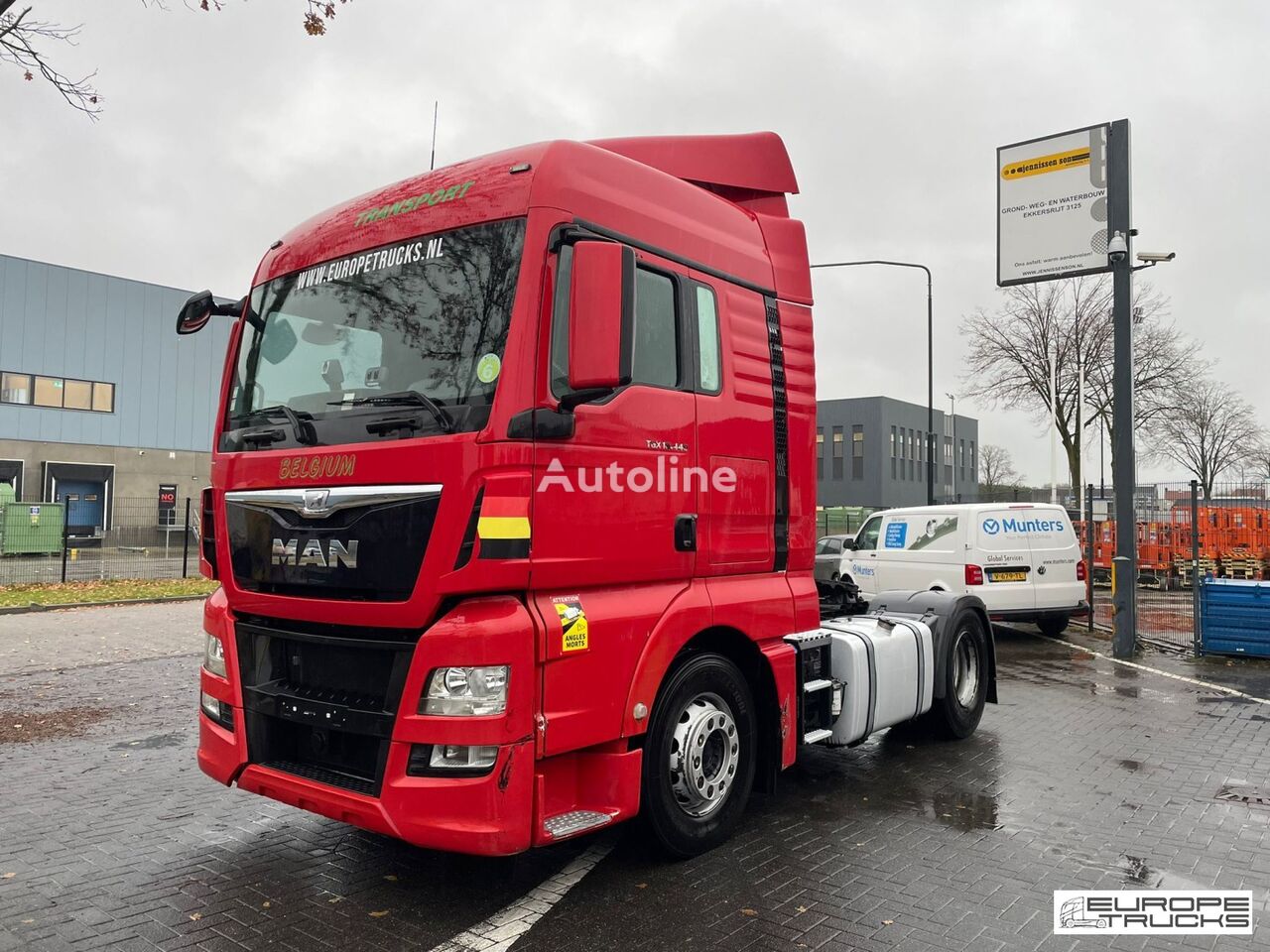 Camião tractor MAN TGX 18.440 Steel/Air - Belgian Truck - 2 Tanks - Autoline