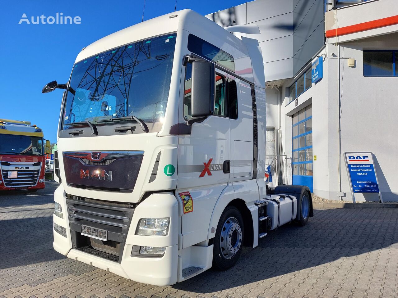 MAN TGX 18.460 truck tractor