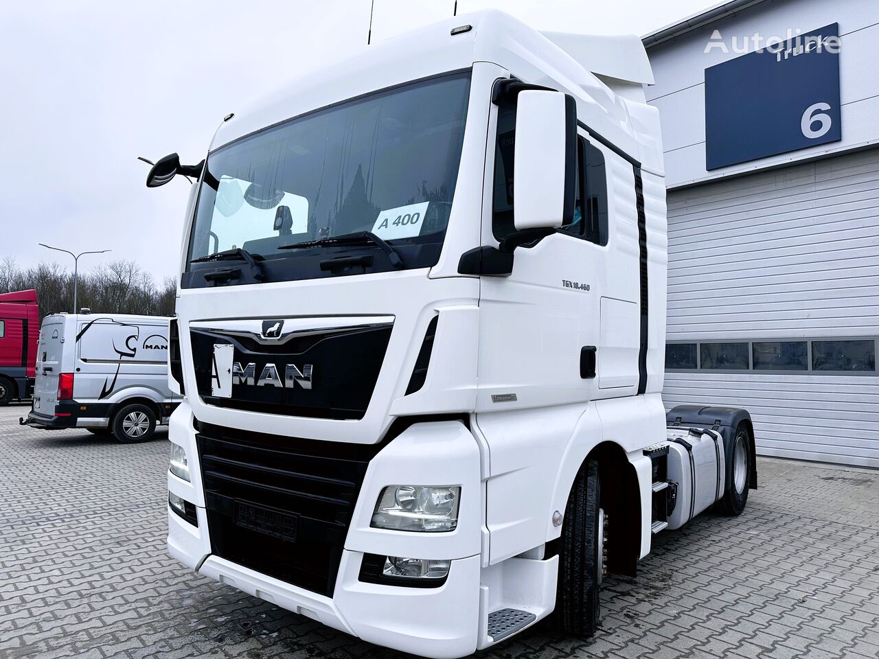 MAN TGX 18.460 truck tractor