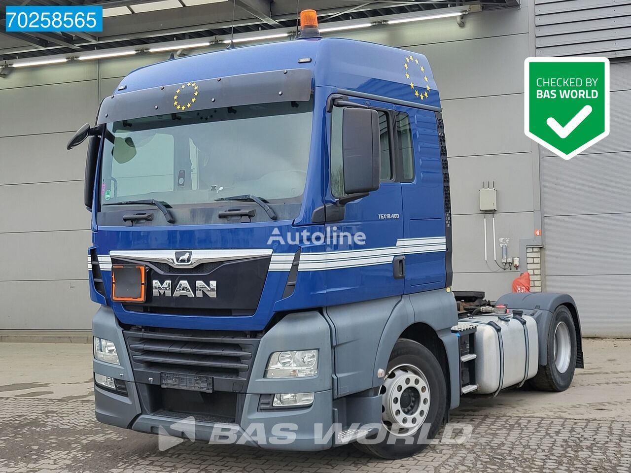 MAN TGX 18.460 4X2 Retarder XLX 2x Tanks truck tractor