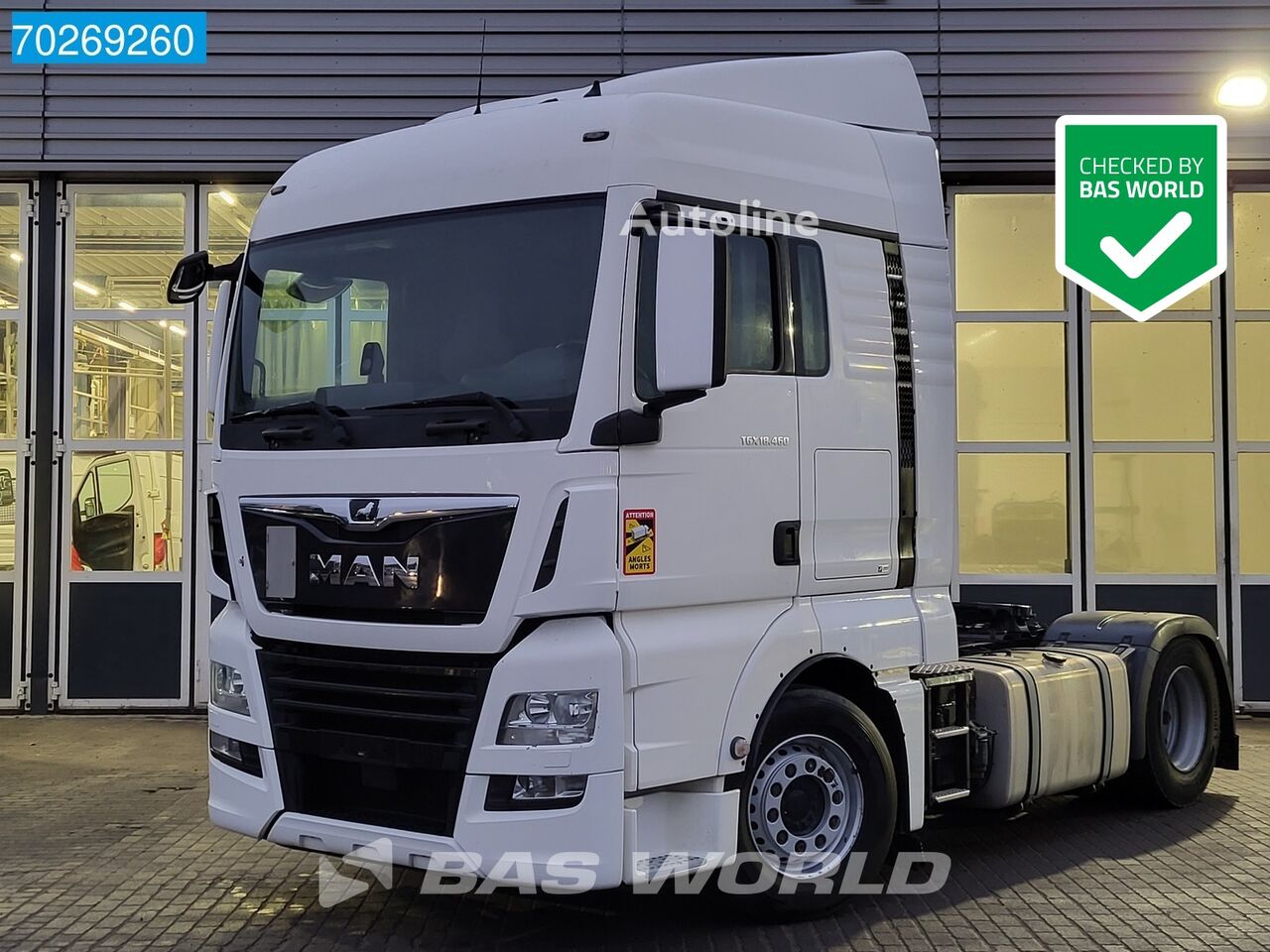 MAN TGX 18.460 4X2 Retarder XLX 2x Tanks truck tractor