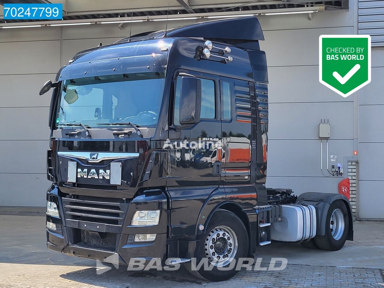 MAN TGX 18.460 4X2 Retarder XLX 2x Tanks ACC Navi vetopöytäauto