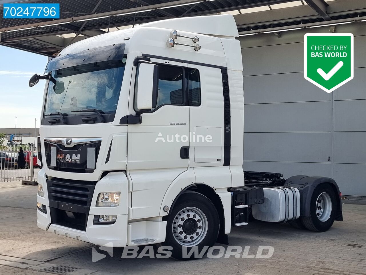 тягач MAN TGX 18.460 4X2 Retarder XLX 2x Tanks ACC Navi