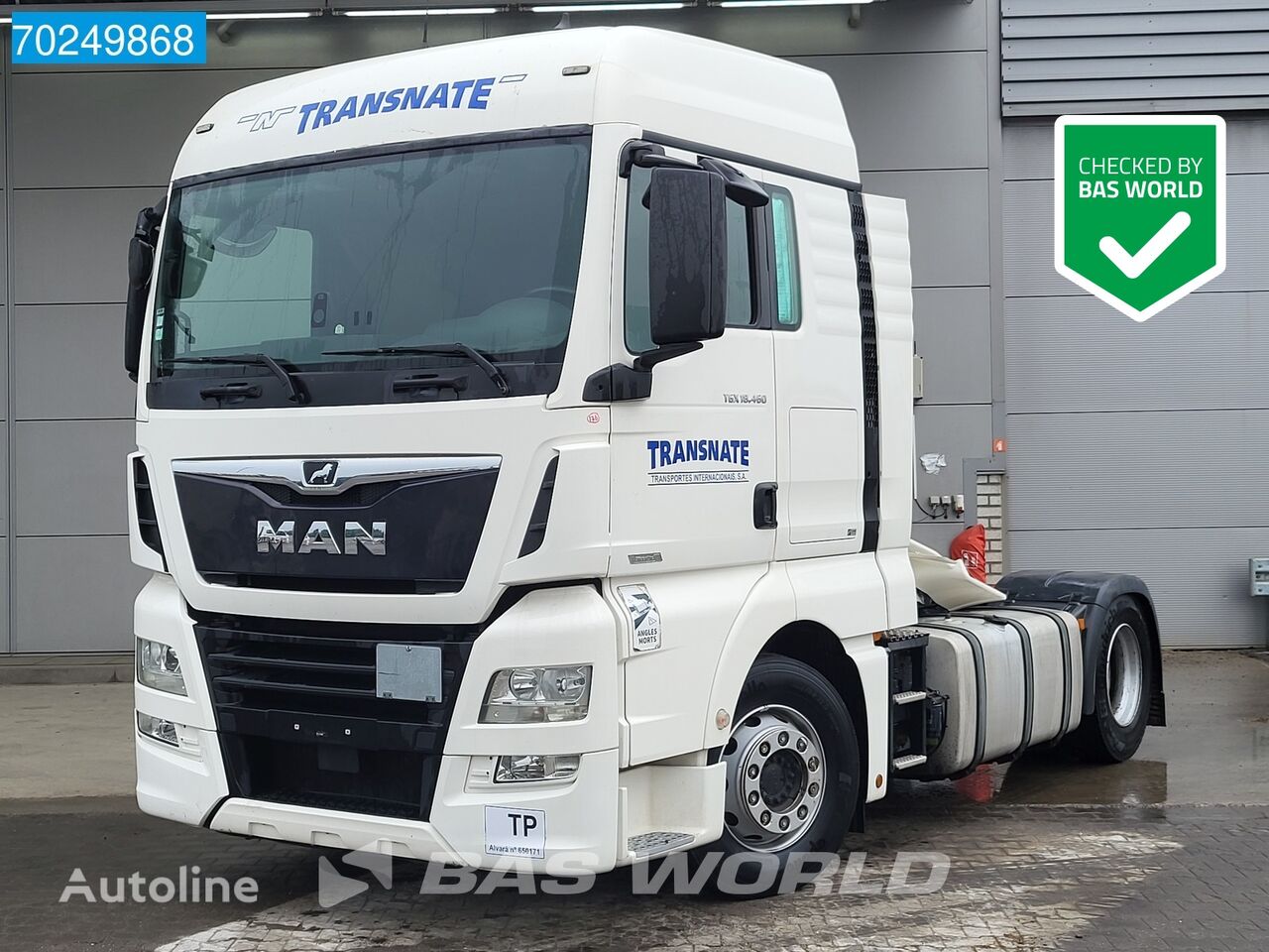 camião tractor MAN TGX 18.460 4X2 Retarder XLX 2x tanks ACC Navi