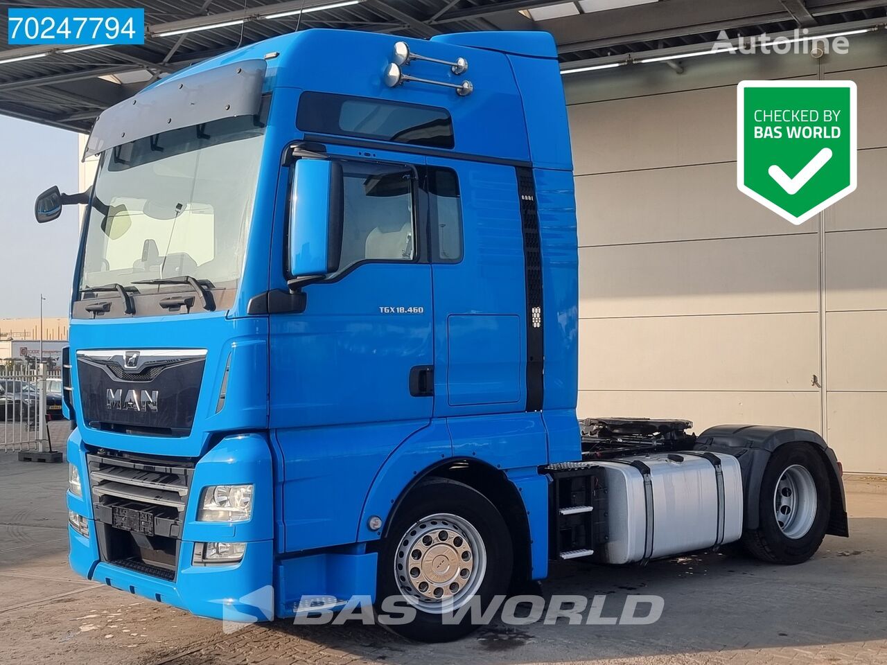 влекач MAN TGX 18.460 4X2 Retarder XXL 2x Tanks ACC Xenon