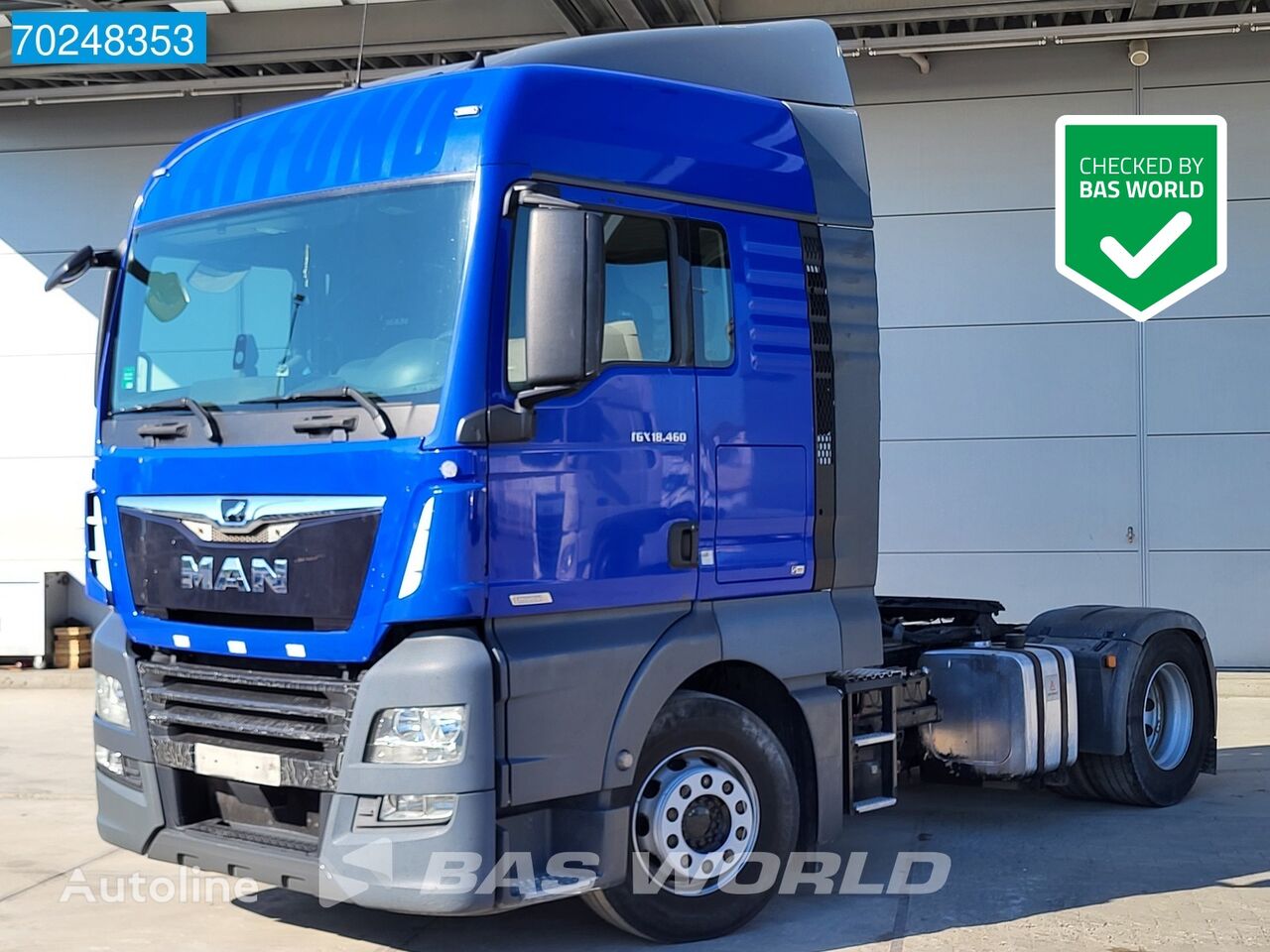 τράκτορας MAN TGX 18.460 4X2 XLX Hydraulic Retarder Standklima Navi