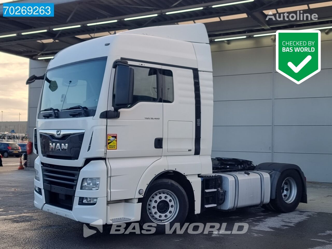 тягач MAN TGX 18.460 4X2 XLX Retarder 2x Tanks