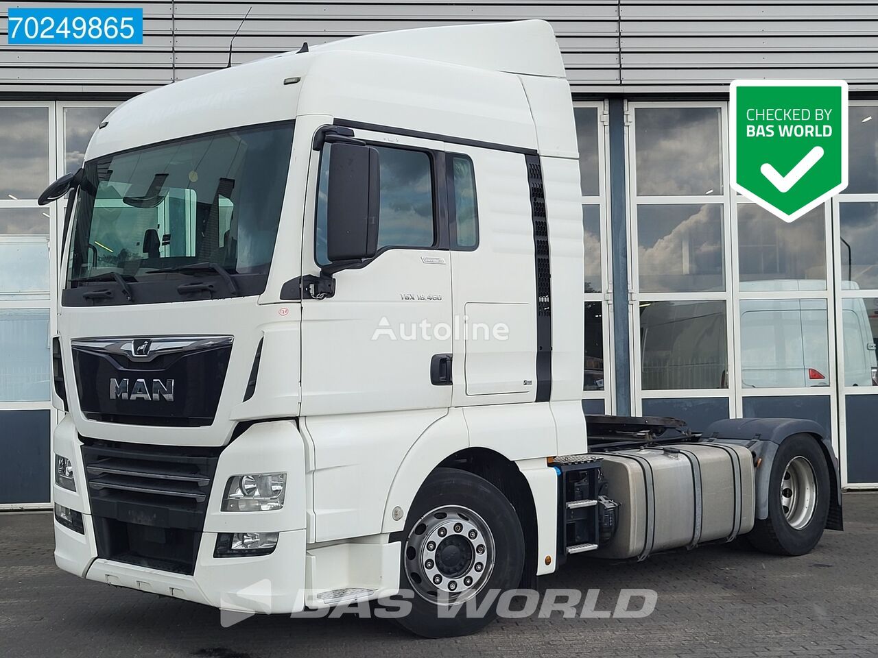 đầu kéo MAN TGX 18.460 4X2 XLX Retarder 2x Tanks ACC Navi