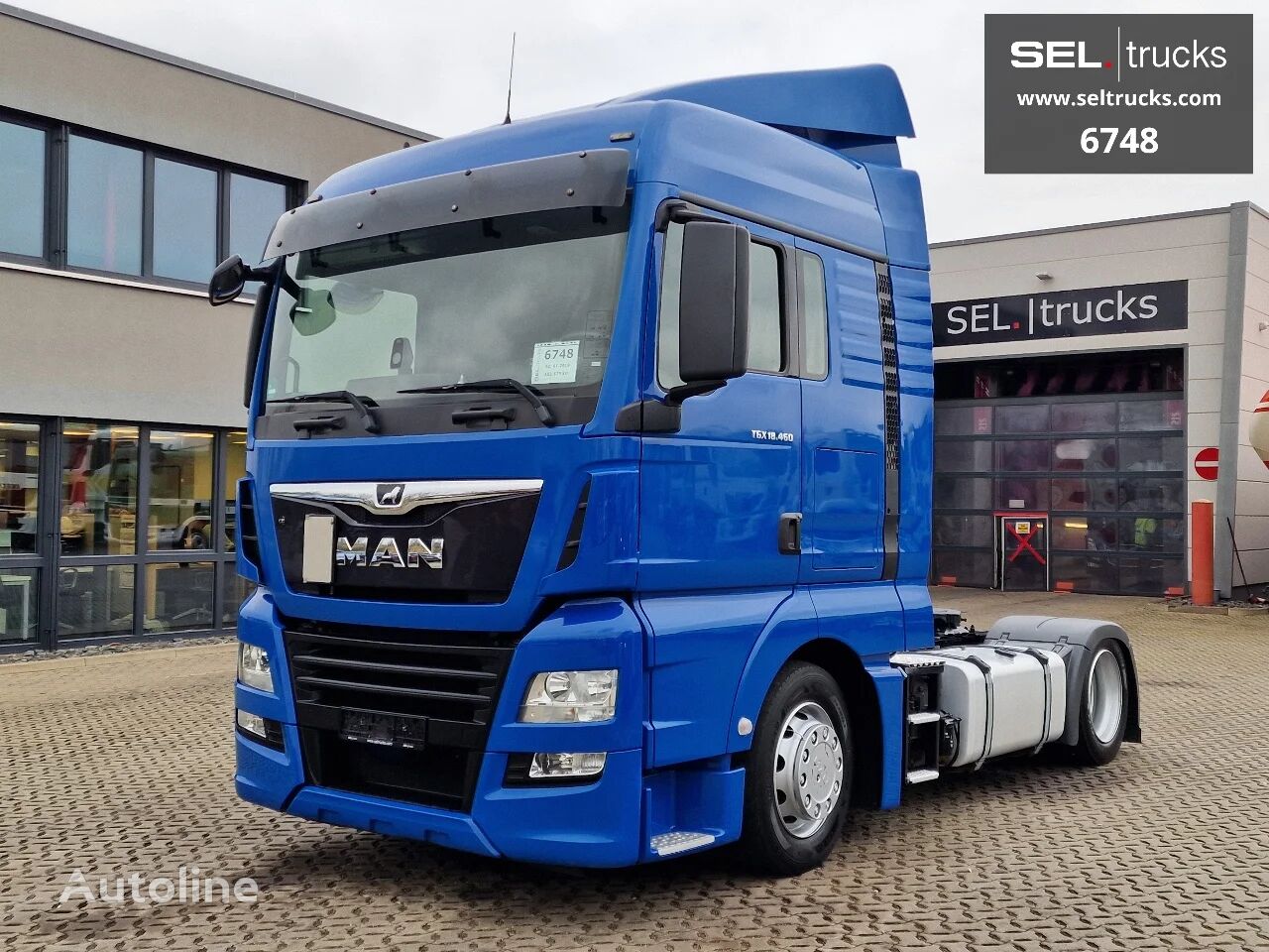 MAN TGX 18.460 4x2 LLS-U Retarder / 2 Tanks truck tractor