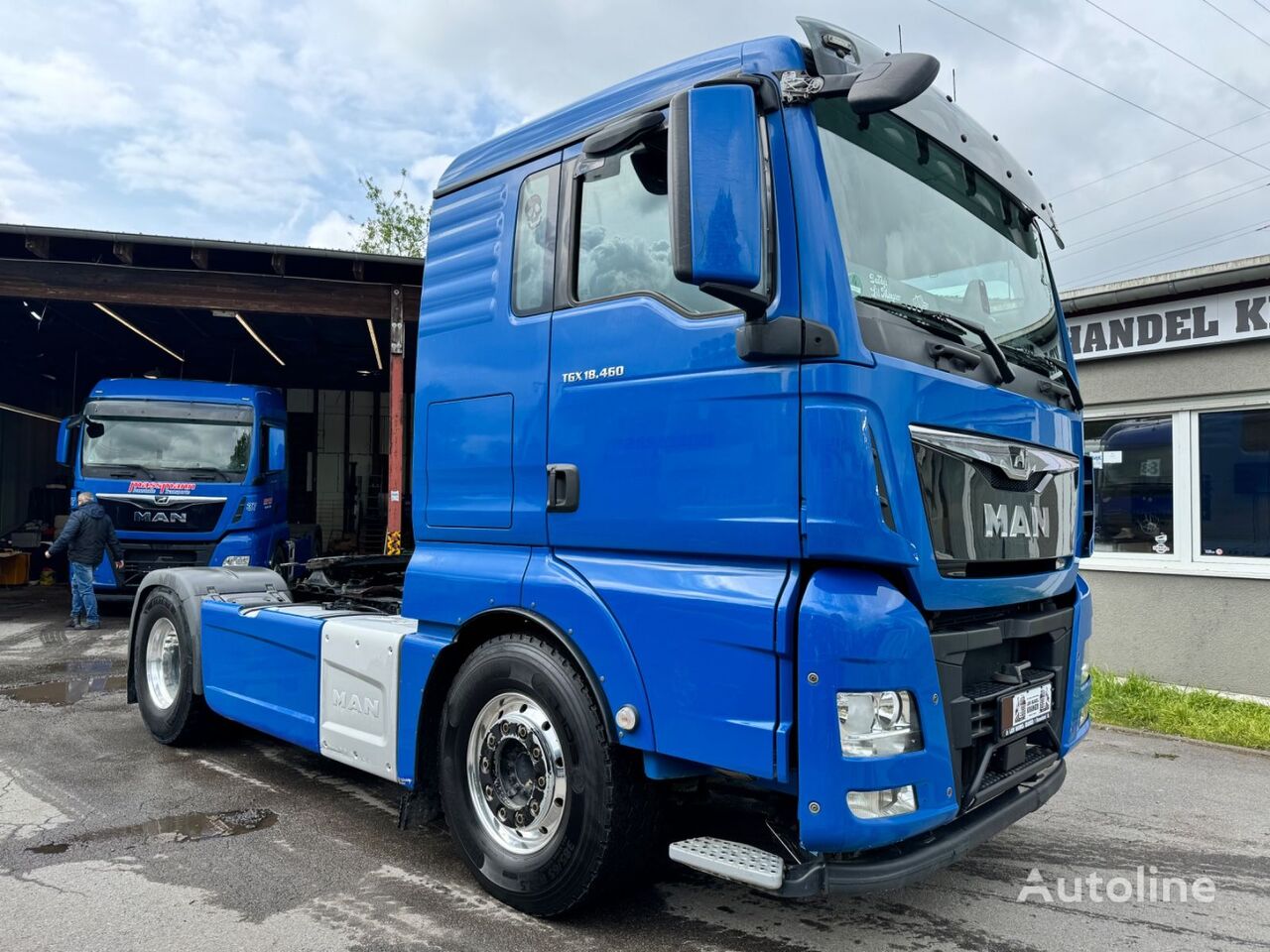 vilkikas MAN TGX 18.460 BLS LX Kipphydraulik/BAU/ACC/TÜV