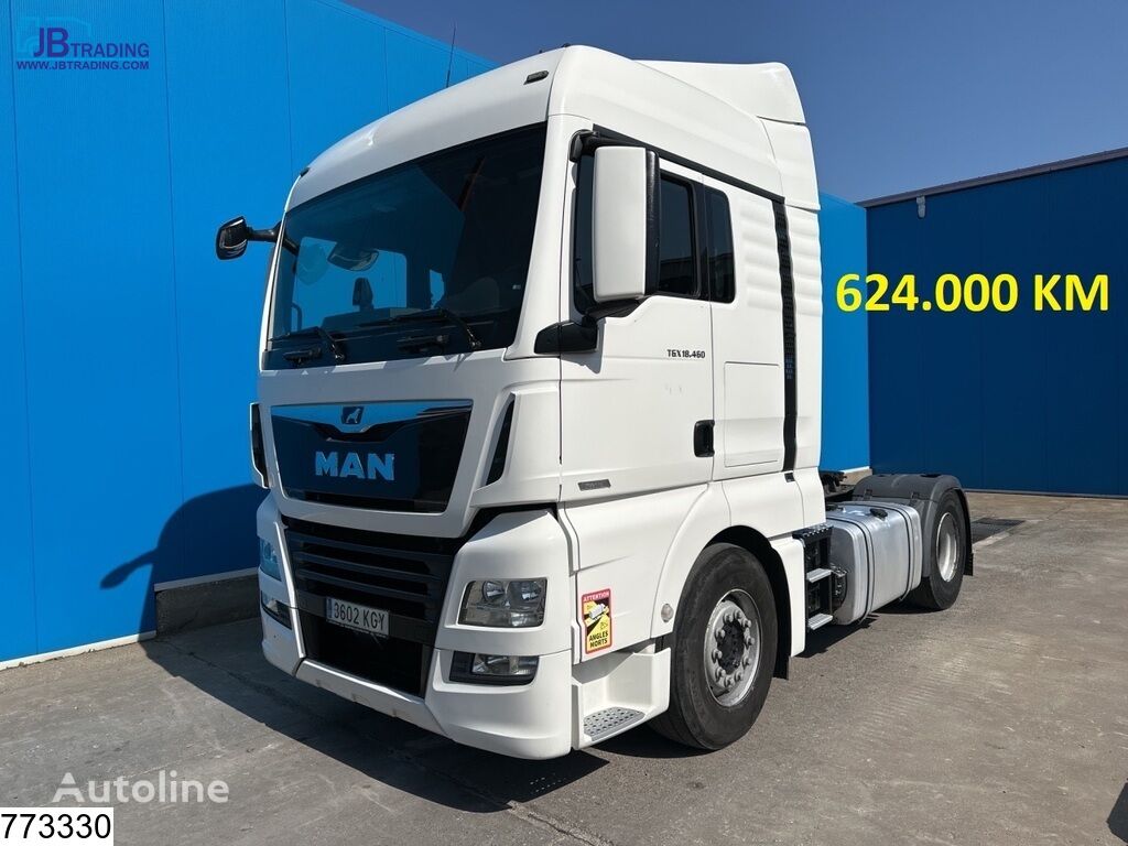 тягач MAN TGX 18 460 EURO 6, Retarder, PTO, Standairco