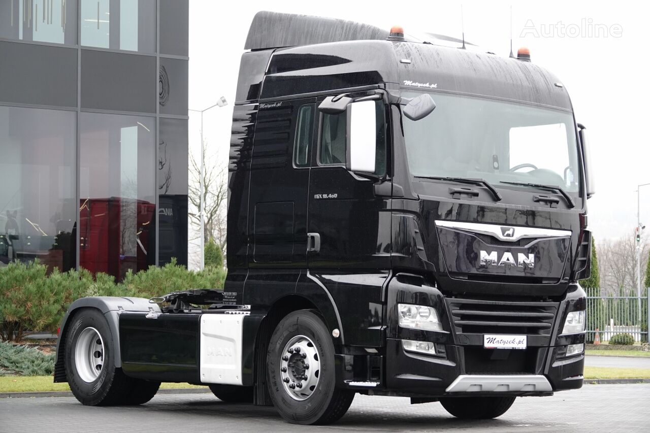 트랙터 트럭 MAN TGX 18.460 / RETARDER / HYDRAULIKA / OPONY 100% / PO KONTRAKCIE