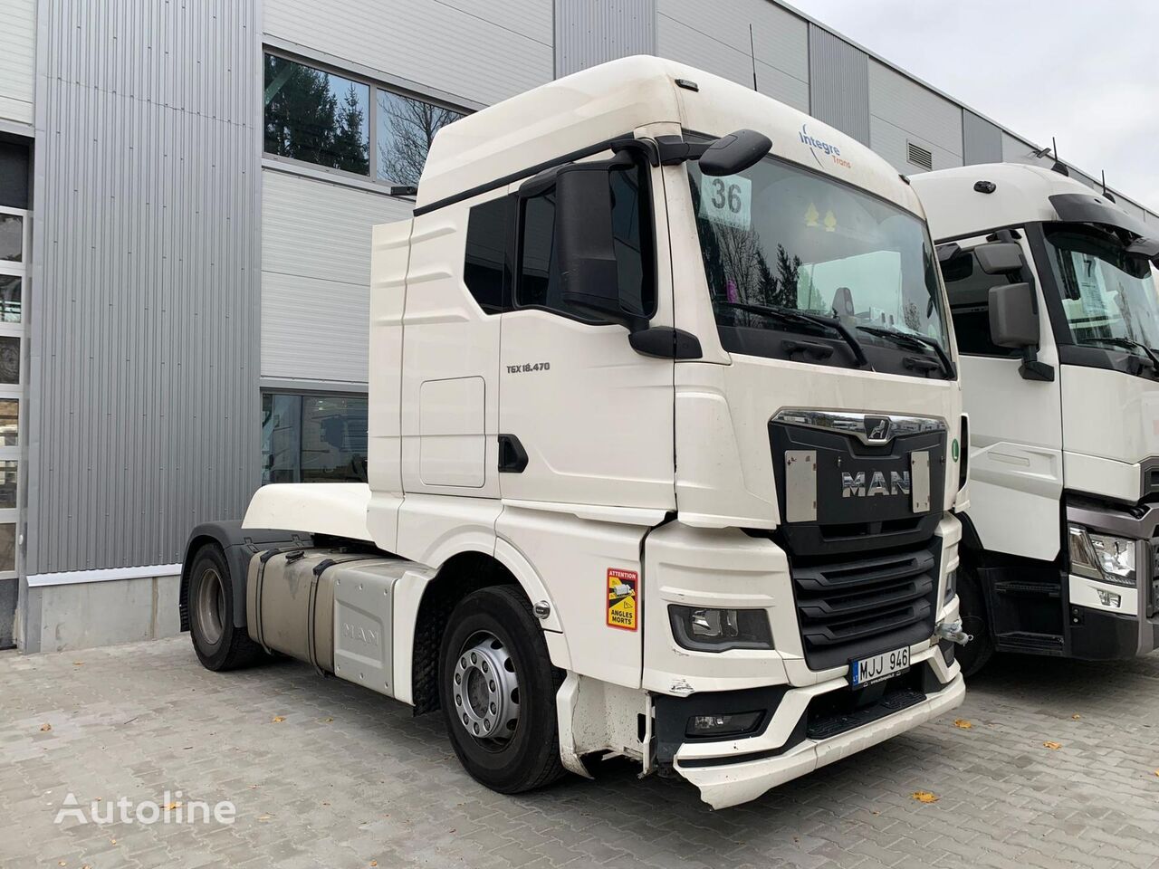 MAN TGX 18.470 truck tractor