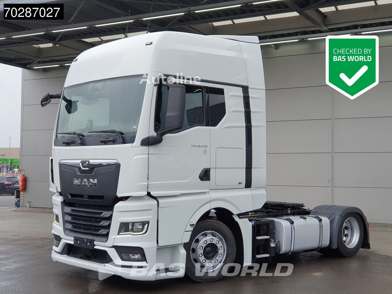 السيارات القاطرة MAN TGX 18.470 4X2 GX Mega Retarder 2xTanks Navi ACC Euro 6 - Autoline