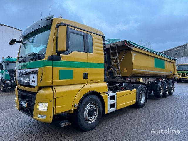 MAN TGX 18.470 4x4H EURO6 CIAGNIK SIODŁOWY Z HYDRAULIKĄ WYWROTU truck tractor