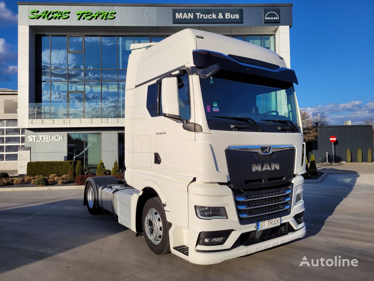 MAN TGX 18.470 / MEGA / RETARDER truck tractor