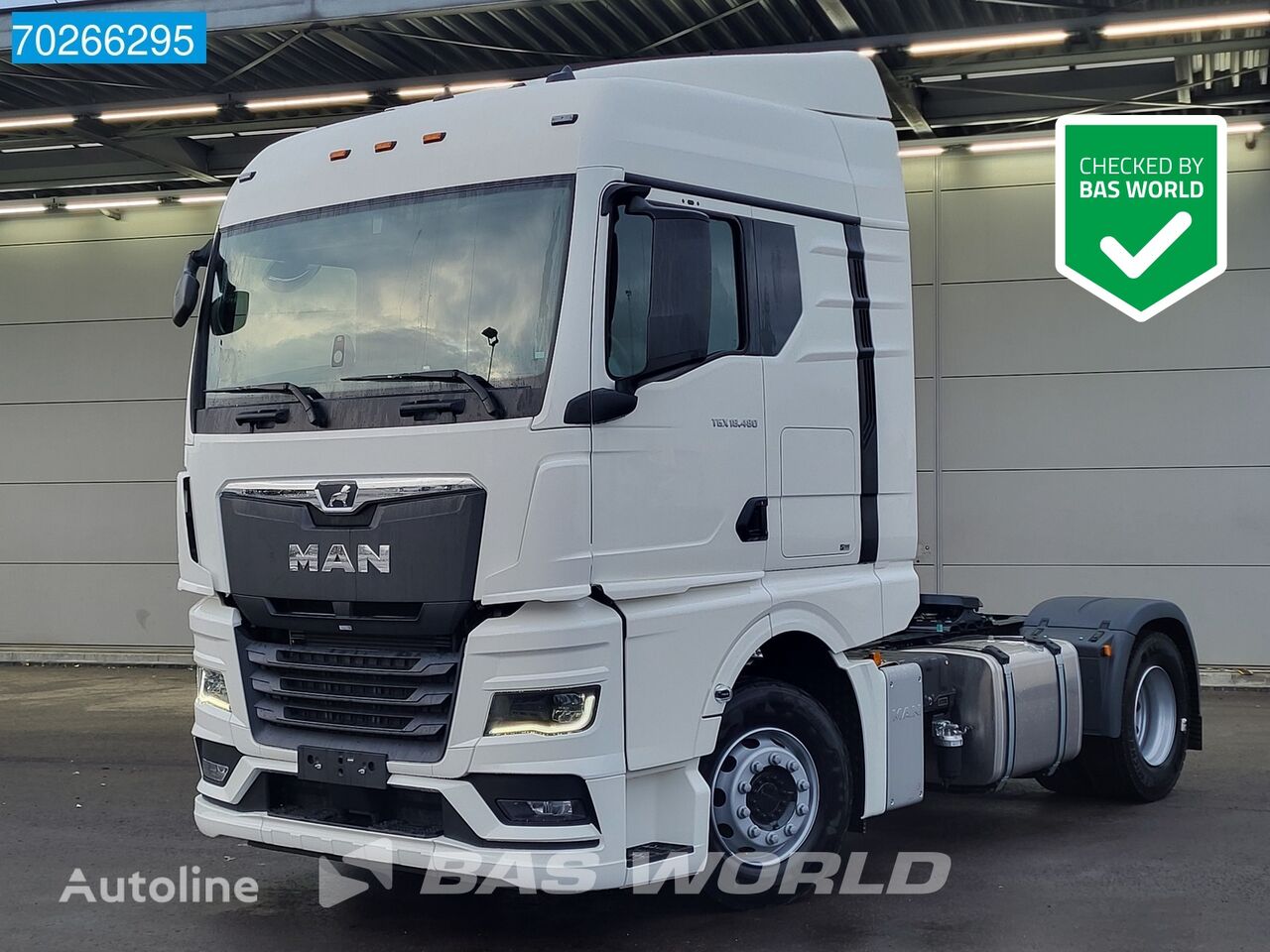 нов влекач MAN TGX 18.480 4X2 NEW! Euro 5 GM 2x Tanks LED