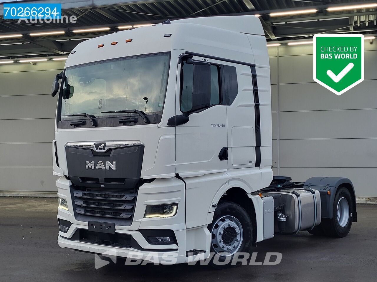 nieuw MAN TGX 18.480 4X2 NEW! Euro 5 GM 2x Tanks LED trekker