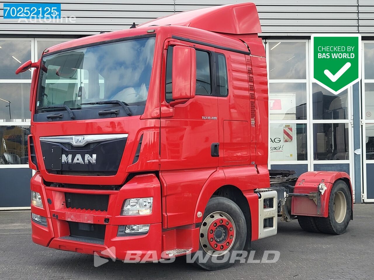 tracteur routier MAN TGX 18.480 4X2 Retarder XL ADR ACC