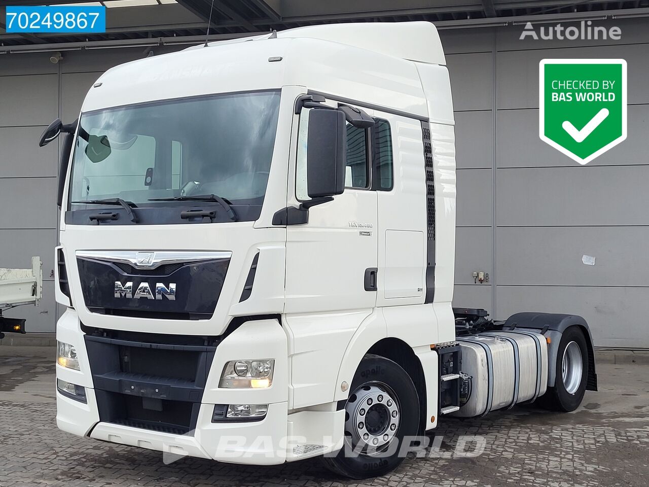 MAN TGX 18.480 4X2 Retarder XLX 2x Tanks ACC tractora