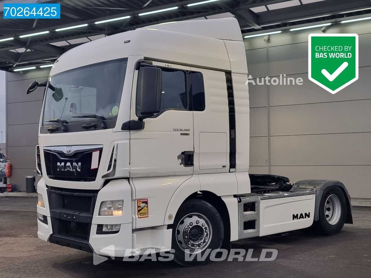 MAN TGX 18.480 4X2 XLX Retarder Standklima ACC truck tractor