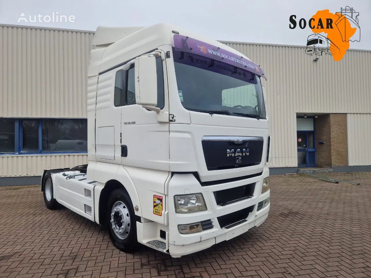 السيارات القاطرة MAN TGX 18.480 Euro 5 Retarder 2-Tanks