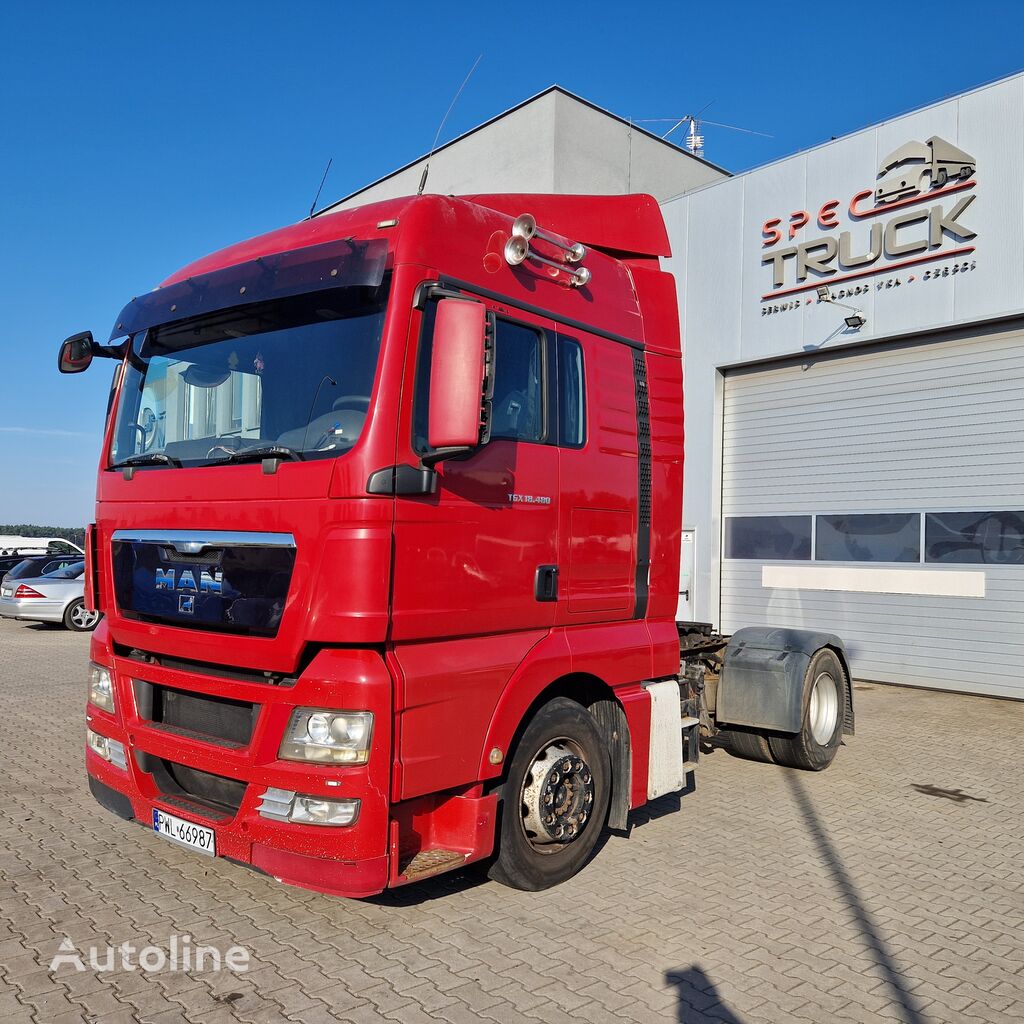 MAN TGX 18.480 MANUAL RETARDER çekici