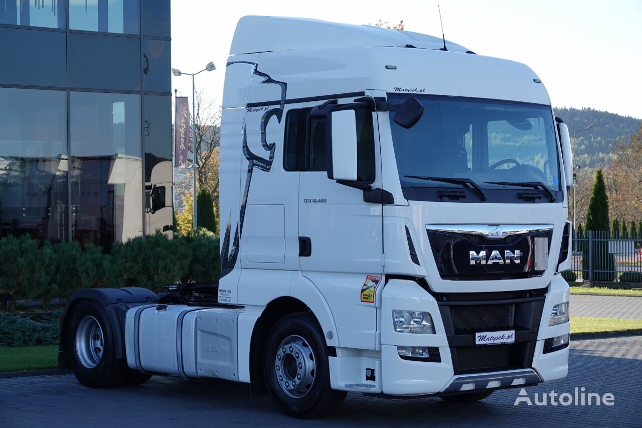 MAN TGX 18.480 / OPONY 100% / W PROMOCJI-LEASING 105,9 % / SPROWADZO cabeza tractora