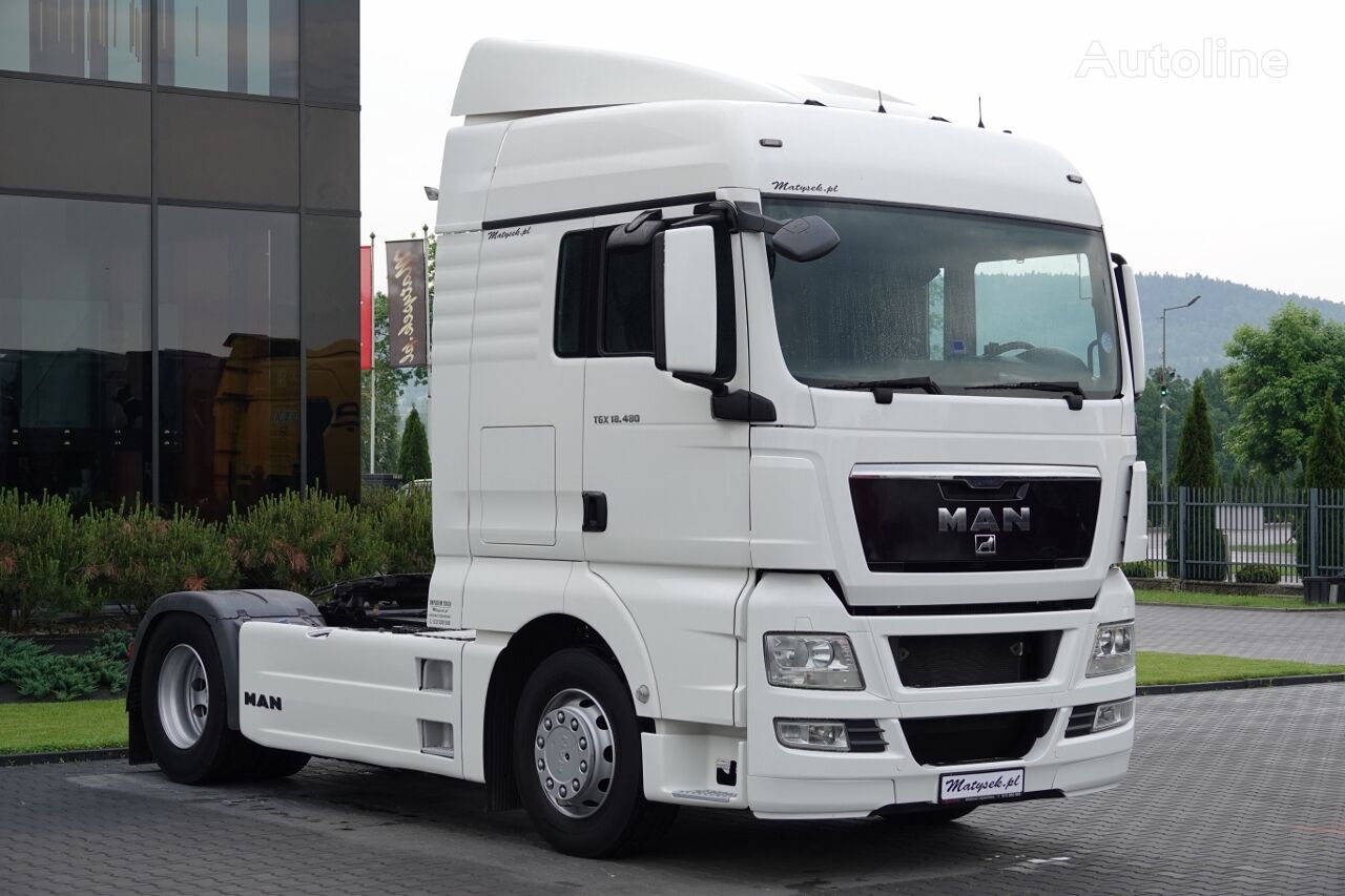 тягач MAN TGX 18.480 / RETARDER / EURO 5 / EEV / SPROWADZONY / 