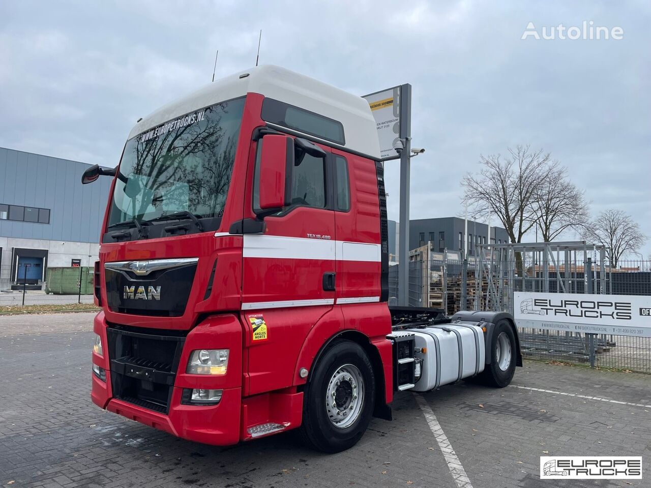 MAN TGX 18.480 Steel/Air - XXL Cabin - Intarder - Belgian Truck truck tractor