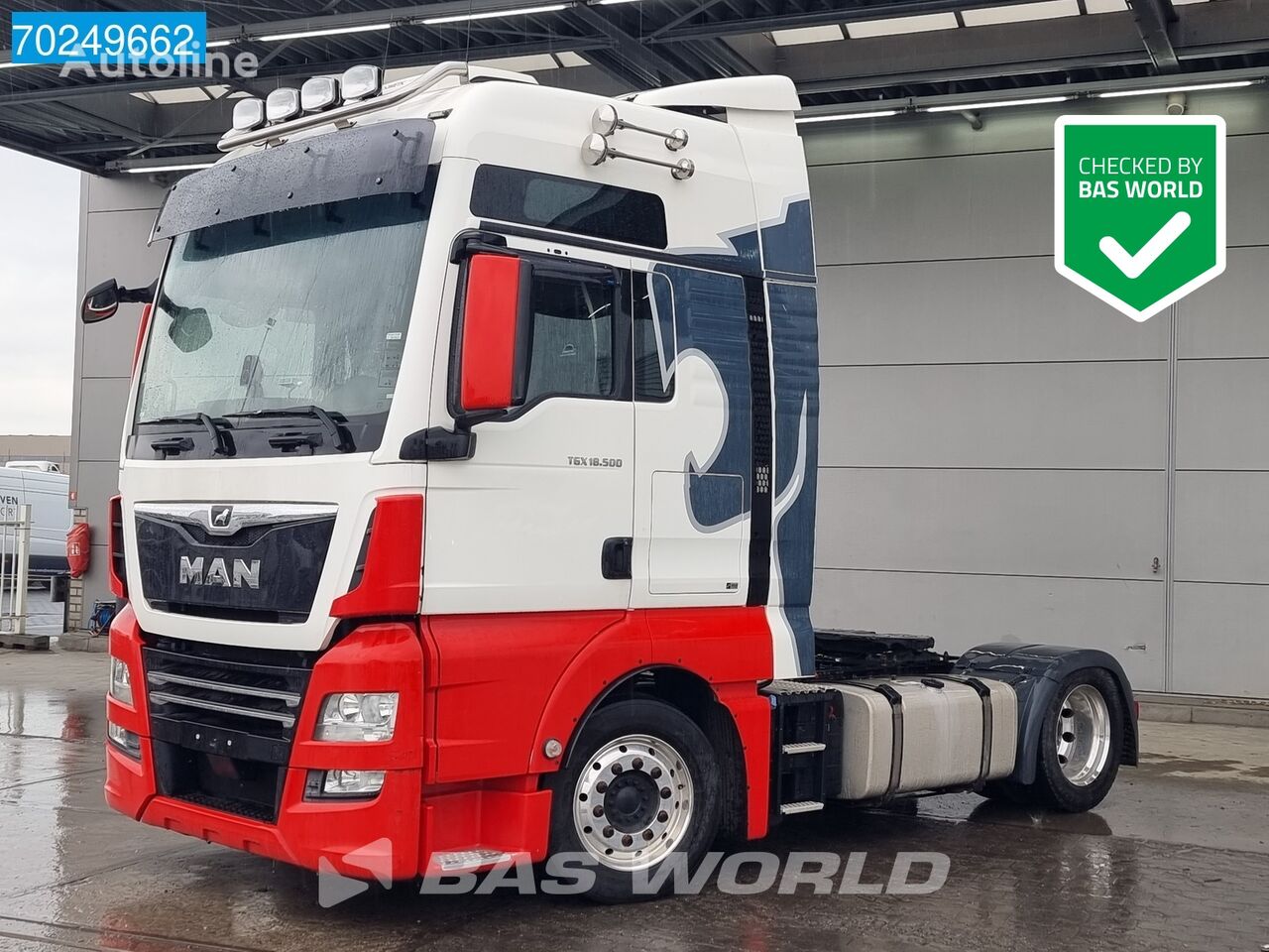 тягач MAN TGX 18.500 4X2 Alcoa Retarder Mega 2x Tanks XXL ACC Standklima N