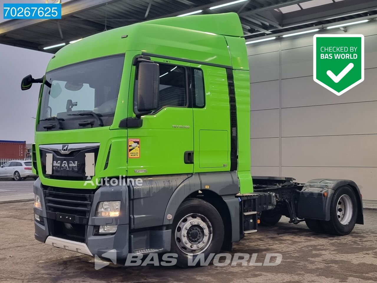 MAN TGX 18.500 4X2 Retarder XLX ACC truck tractor