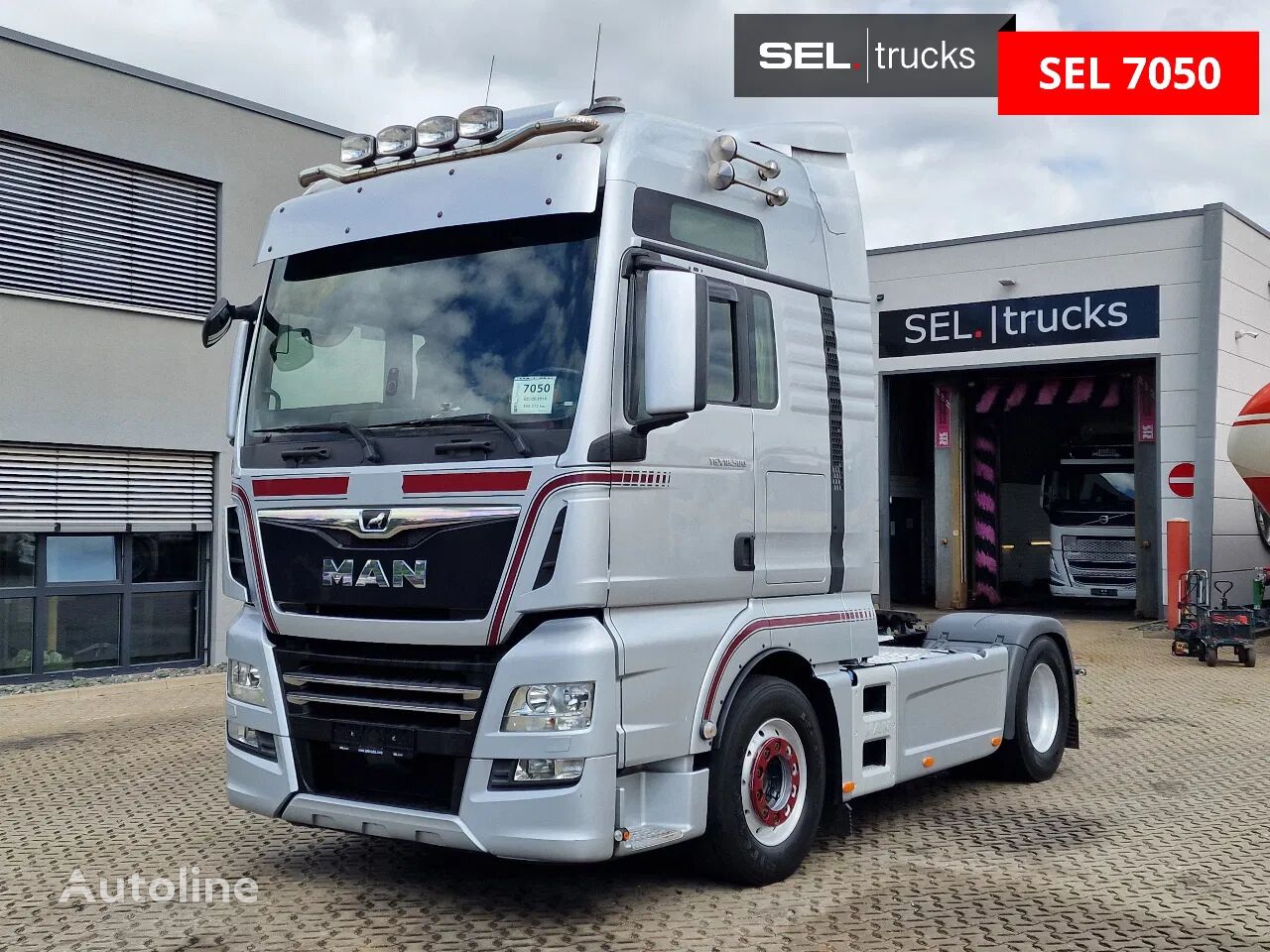 MAN TGX 18.500 4x2 BLS Retarder / 2 Tanks / Alu-Felgen truck tractor