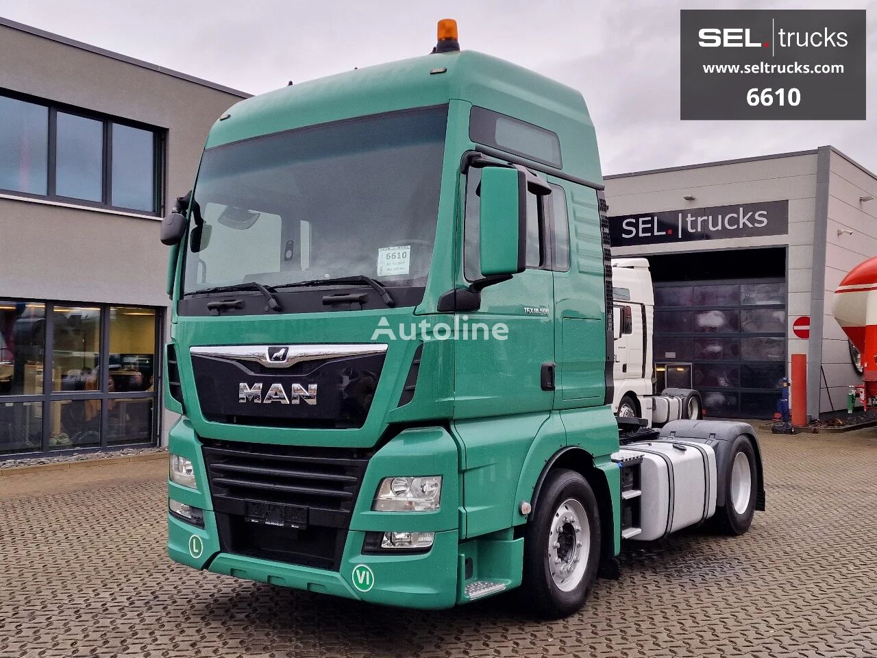 MAN TGX 18.500 4x2 BLS Retarder / 2 Tanks / Alu-Felgen / XXL truck tractor