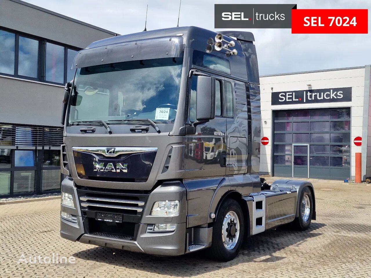 تریلی MAN TGX 18.500 4x4H BLS Standklimaanlage / Alu-Felgen / Hydrodrive /