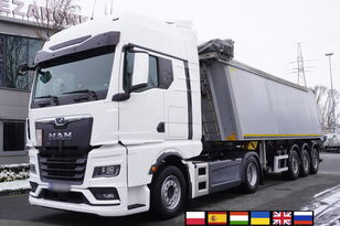 MAN TGX 18.510 4×2 tractor unit / Sleeper cab / 2023 / Wielton NW-3 trækker til salg + sættevogn tippelad - Billede 14 | Autoline DK MAN TGX 18.510 4×2 tractor unit / Sleeper cab / 2023 / Wielton NW-3 trækker + sættevogn tippelad | Billede 14 - Autoline