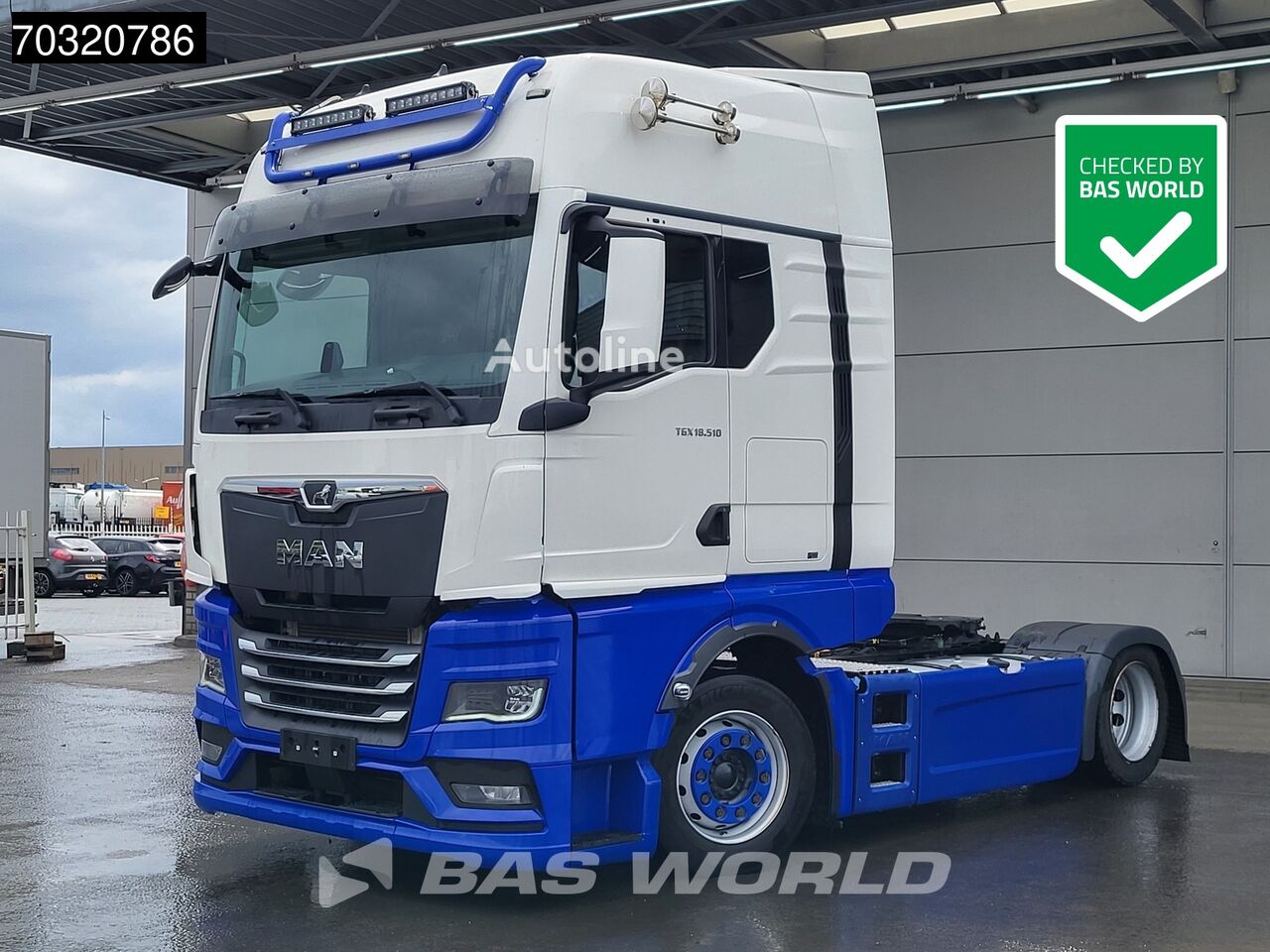 السيارات القاطرة MAN TGX 18.510 4X2 GX Mega Retarder 2xTanks ACC Standklima - Autoline