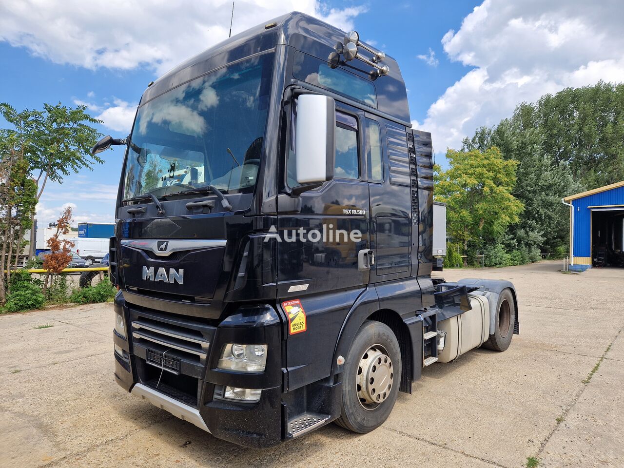 السيارات القاطرة MAN TGX 18.580  Aut gb+Retarder  Standard