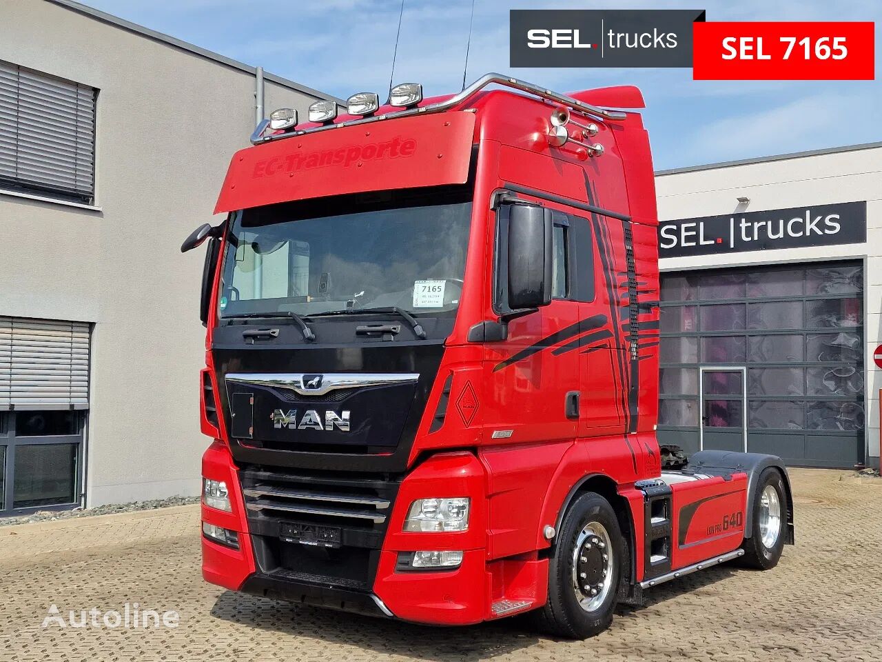 MAN TGX 18.640 ZF Intarder / Kipphydraulik / Xenon / Standklimaanlag trekkvogn