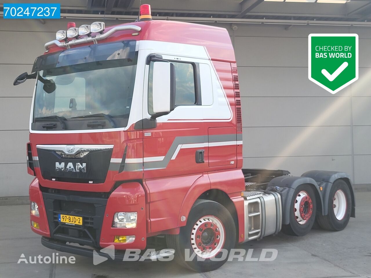 MAN TGX 26.460 6X2 NL-Truck XLX Lift-Lenkachse Hydraulik truck tractor