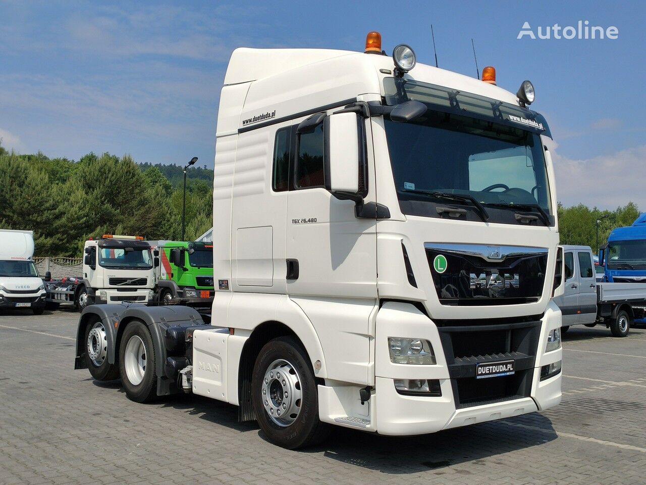 тягач MAN TGX 26.480 E6 XLX 6x2