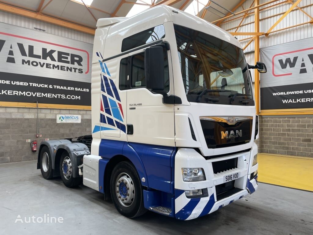 MAN TGX 26.480 *EURO 6* XXL 6X2 TRACTOR UNIT – 2016 – SO16 VOD truck tractor