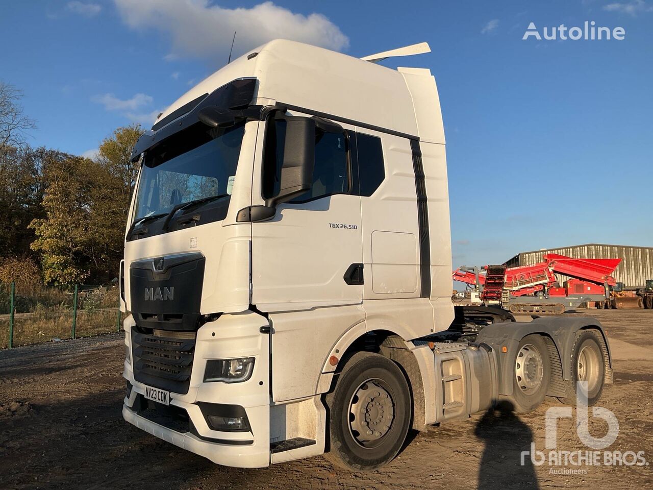 MAN TGX 26.510 6x2 truck tractor