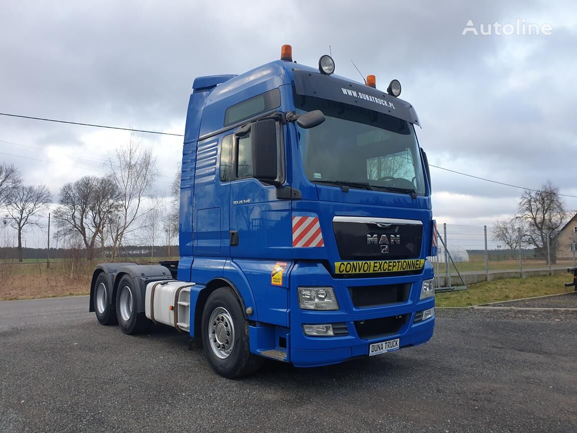 MAN TGX 26.540 Heavy Duty 65 TON  truck tractor