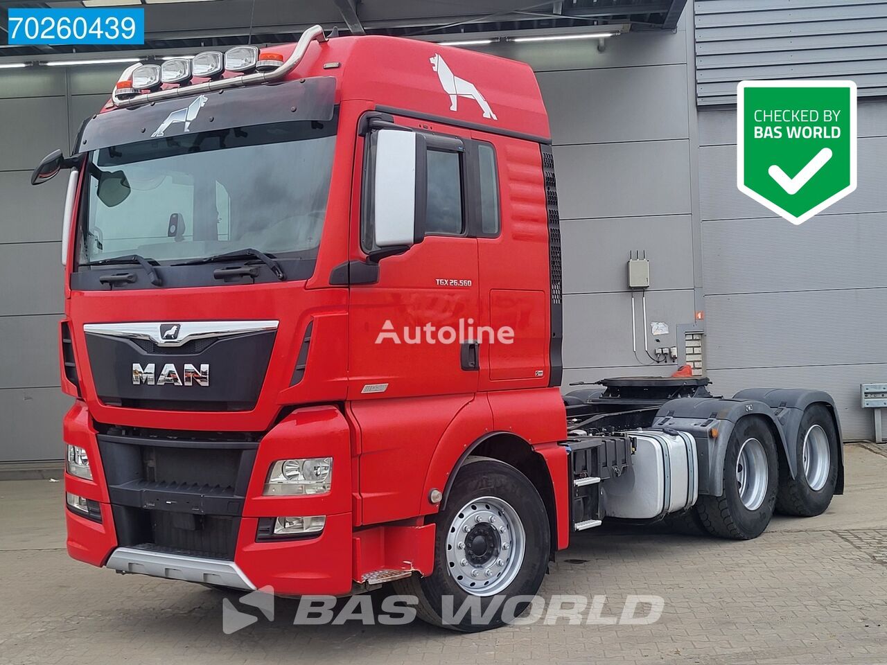 MAN TGX 26.560 6X4 XLX Retarder 2xTanks Navi Standklima PTO çekici