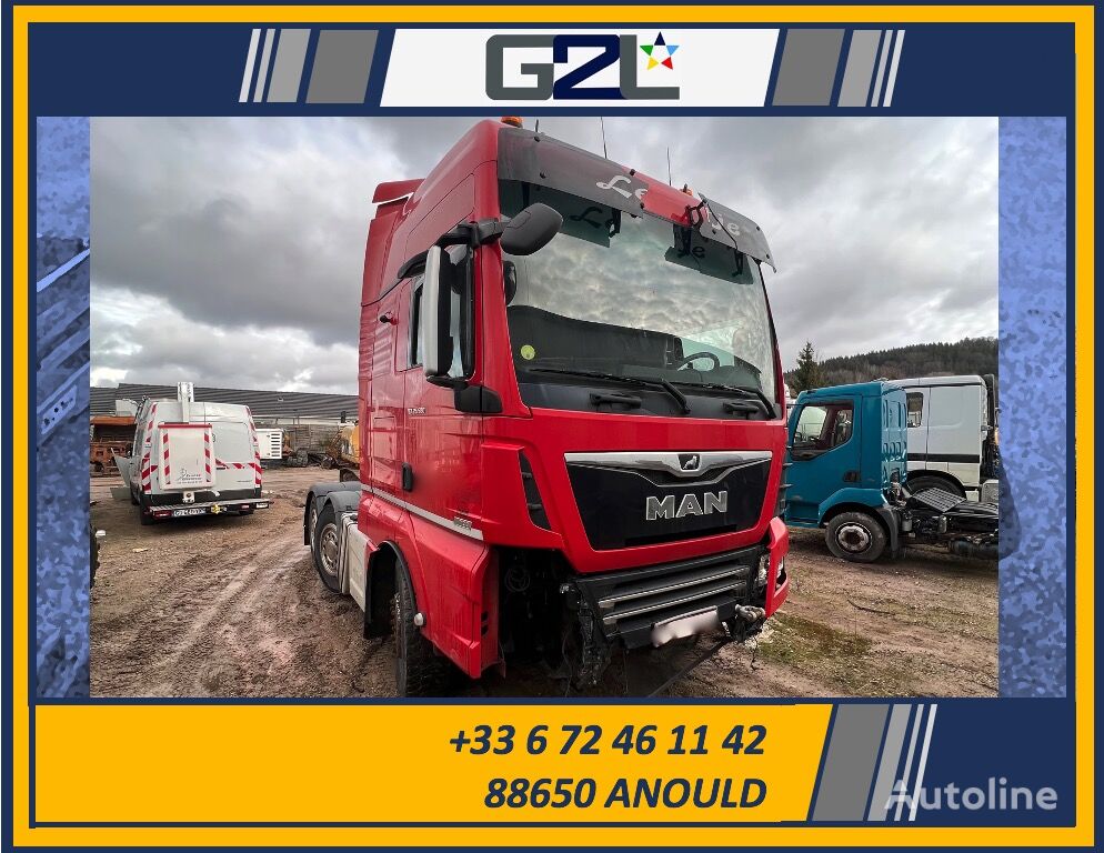 Camião tractor MAN TGX 26.580 acidentados - Autoline